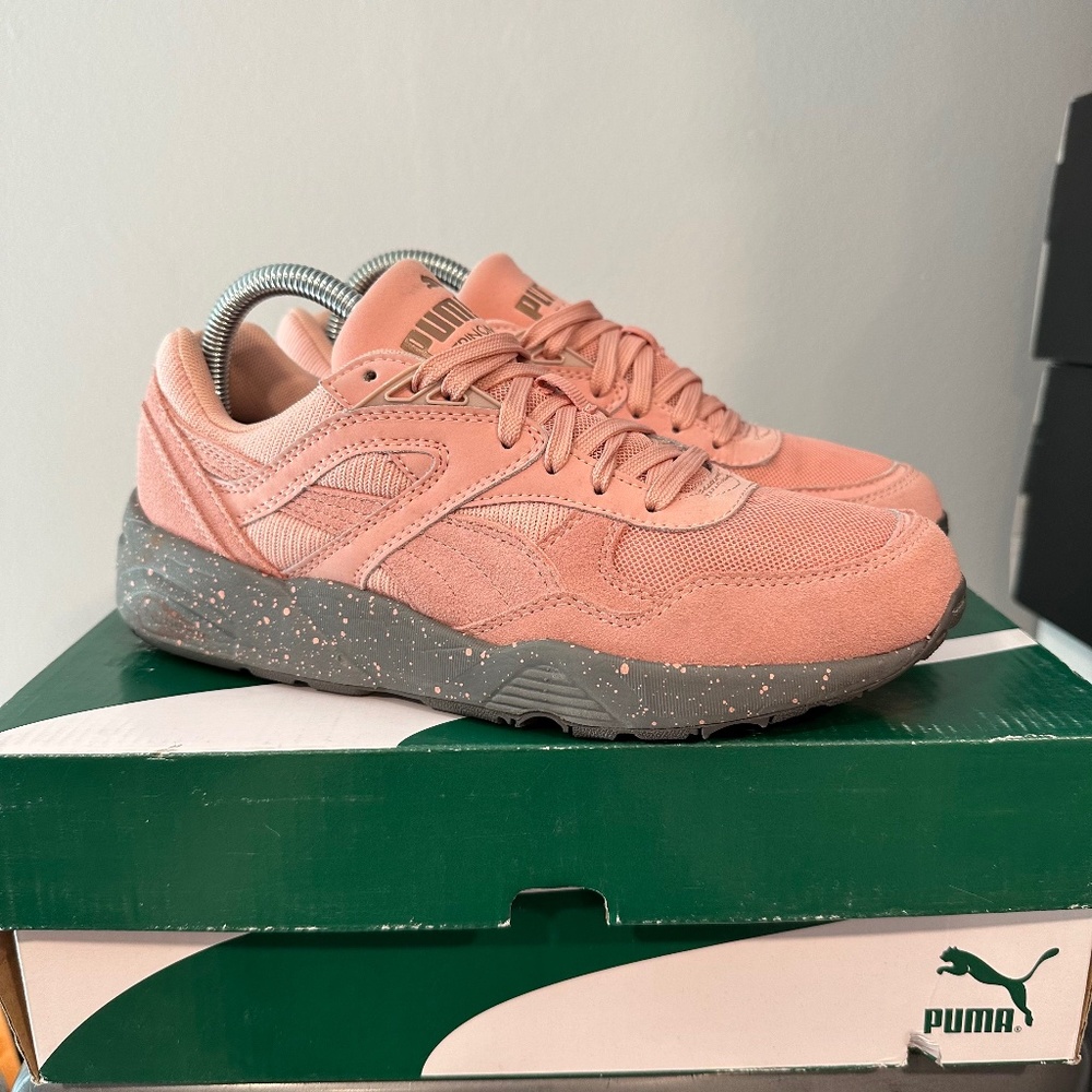 Puma R698 Winterized Coral Cloud Bubblegum Shoes